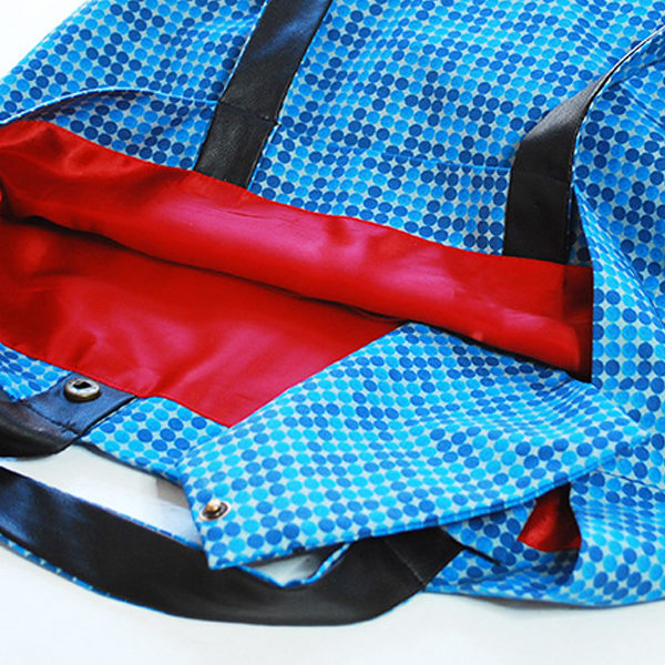 veganer_Stoffbeutel_Vichy_blau_Seitentasche
